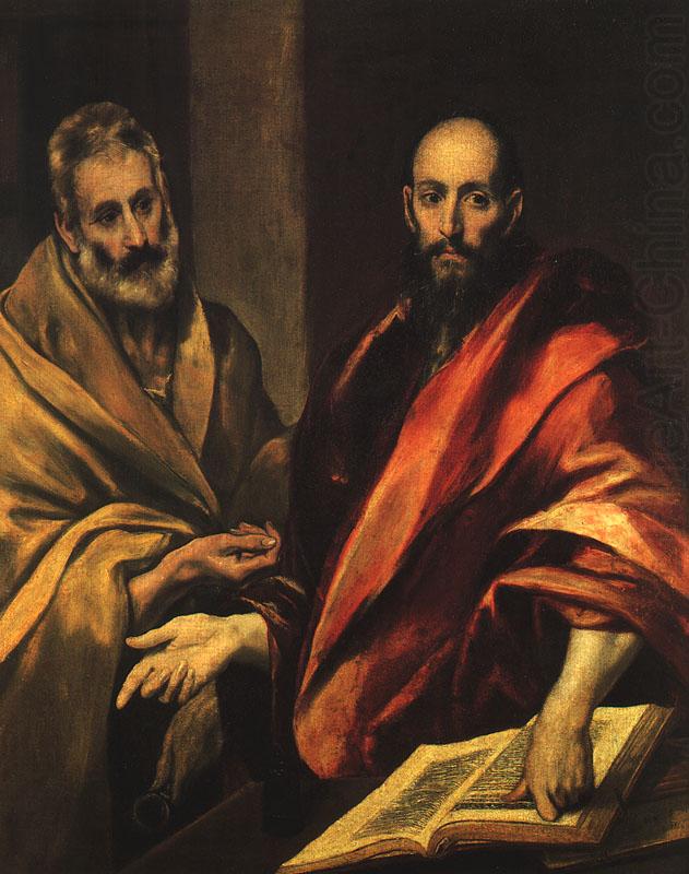 El Greco Apostles Peter and Paul china oil painting image